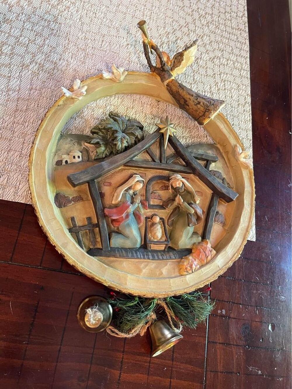 Christmas Wall Decor Nativity ,Angel 13”